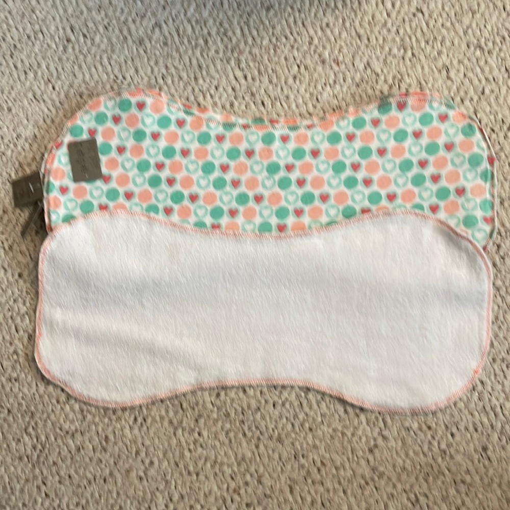 Handmade burp cloths